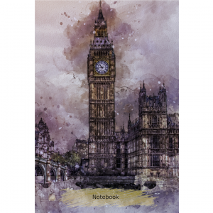 Notebook London Around The World Cover