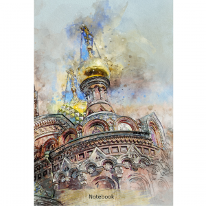 Notebook Saint Petersburg Russia Around The World Cover