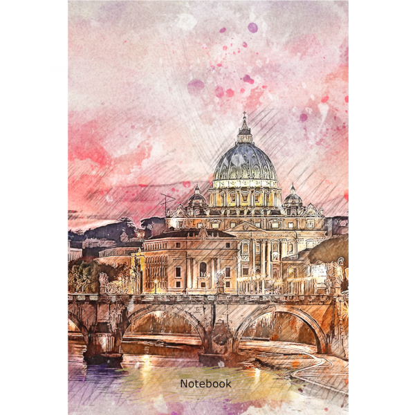 Notebook Rome Around The World Cover