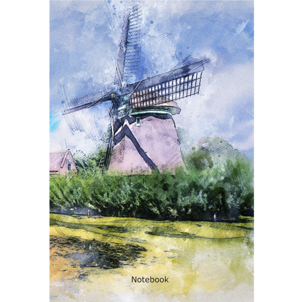 Notebook Netherlands Around The World Cover