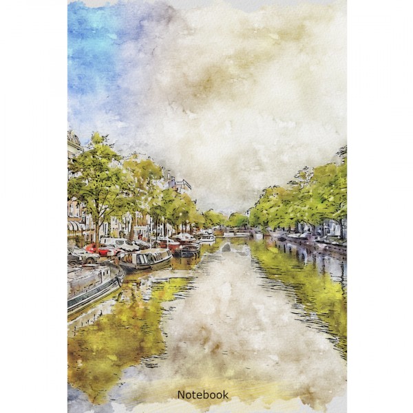 Notebook Amsterdam Around The World Cover