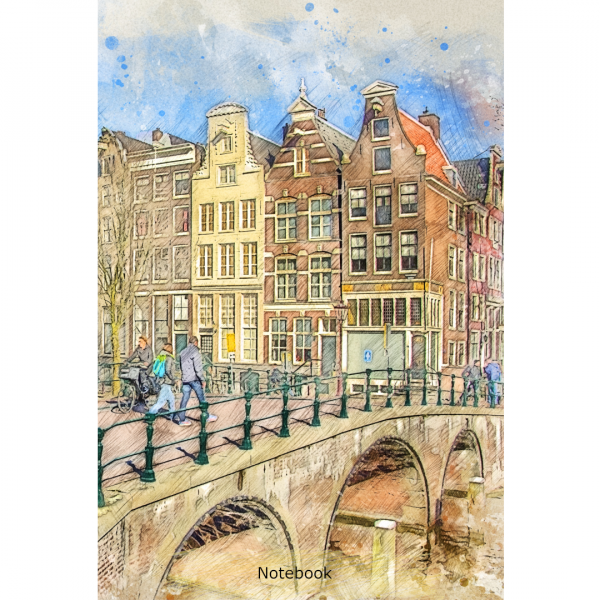 Notebook Amsterdam 2 Around The World Cover