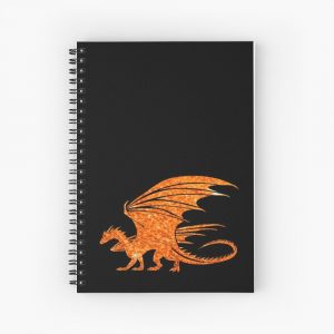 Sun Dragon Spiral Notebook