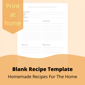 Homemade Recipes For The Home Template [PRT]