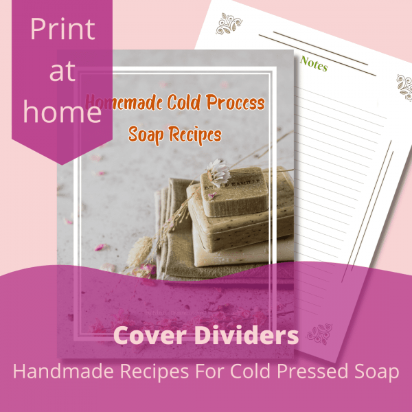 Cold Process Soap Recipe Dividers S2 [PCD]