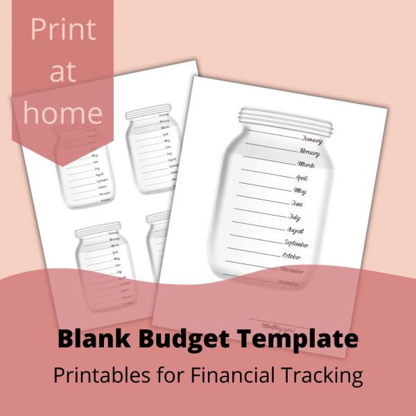 Printable Budget Tracker Set (3)